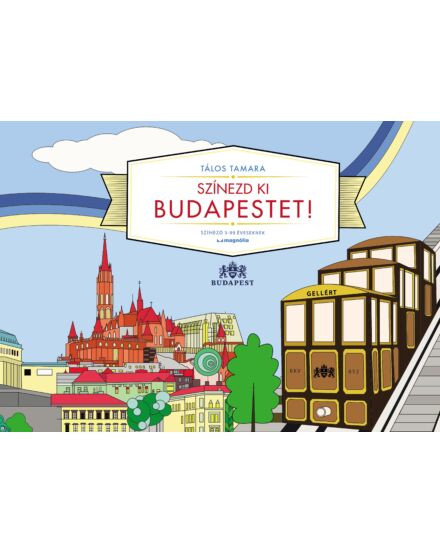 Cartographia Színezd ki Budapestet! 9789634195191