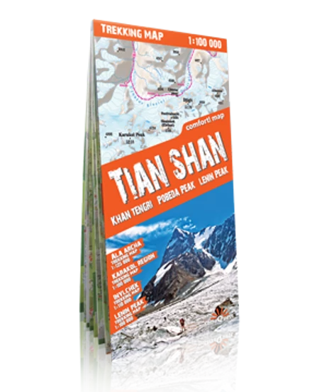 Cartographia Tien-San trekking térkép (laminált) 9788361155393