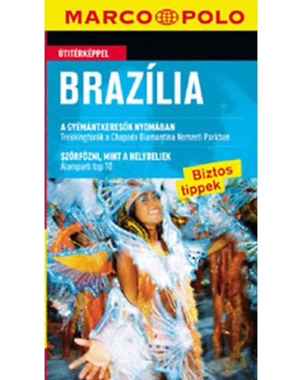 Cartographia Brazília útikönyv 9789631358391