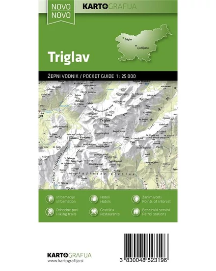 Triglav zsebtérkép