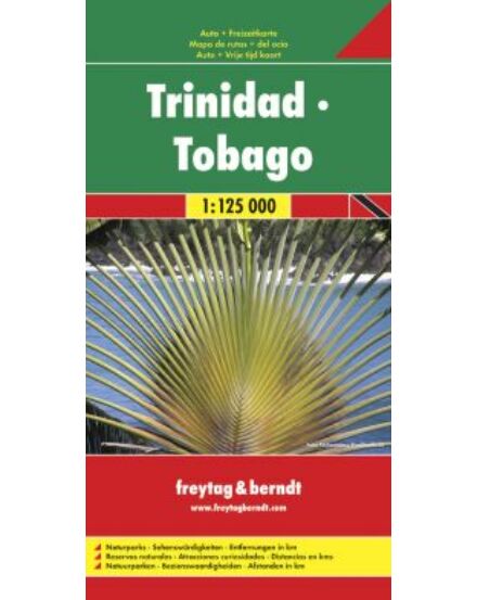 Cartographia Trinidad-Tobago térkép (Freytag) 9783707907742