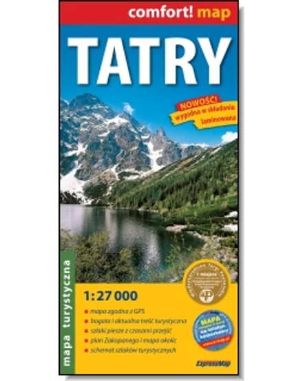 Cartographia Tátra turistatérkép 9788380464940