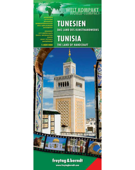 Cartographia  - Tunézia térkép world compact