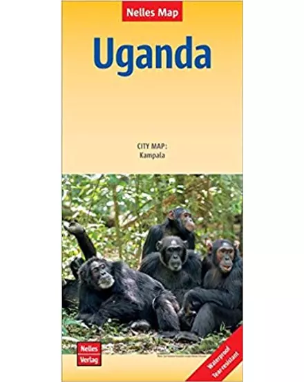 Cartographia Uganda térkép 9783865745101