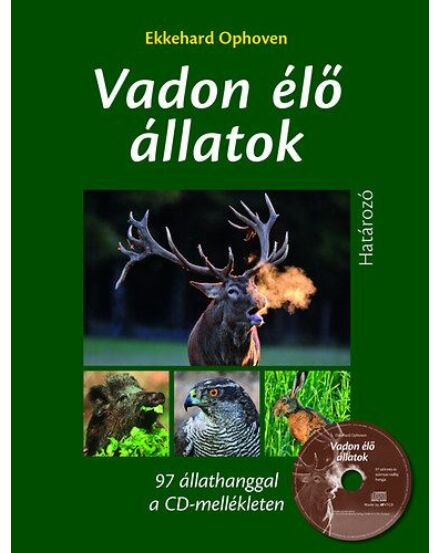 Cartographia Vadon élő állatok határozója CD melléklettel 9789632482347