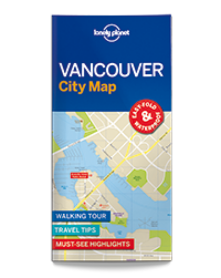 Cartographia Vancouver laminált térkép 9781786576606