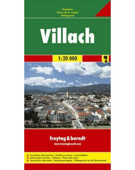 Cartographia Villach térkép (Freytag) 9783850841627