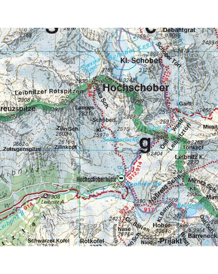 WK181 Kals-Heiligenblut-Matrei-Lienz turistatérkép (Freytag)
