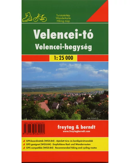 Cartographia Velencei-tó turistatérkép (Freytag) 9789638584991