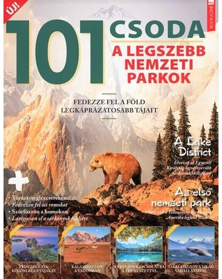 Cartographia 101 csoda - A legszebb nemzeti parkok - IQ Press 9772560011697