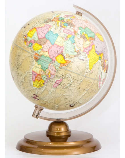 Cartographia Földgömb 25 cm - antik, műanyagtalpas 5997846300041