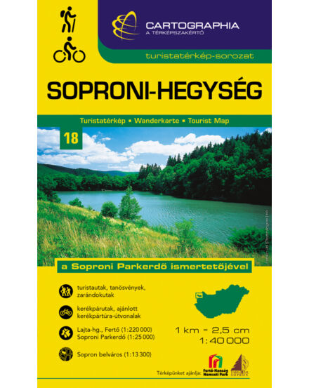 Cartographia Soproni-hegység turistatérkép [18] 9789633525777