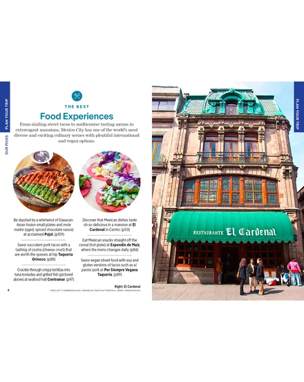 Cartographia Pocket Mexico City Lonely Planet (angol) 9781788682732