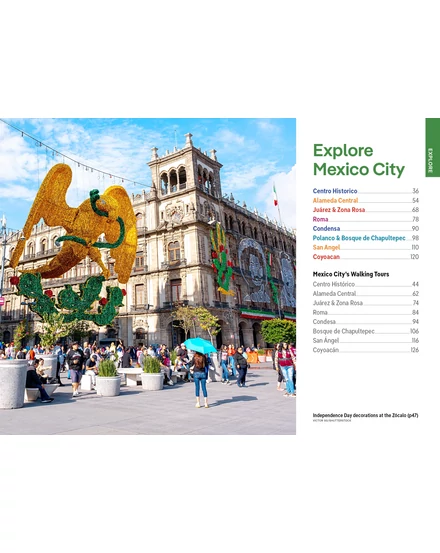 Cartographia Pocket Mexico City Lonely Planet (angol) 9781788682732
