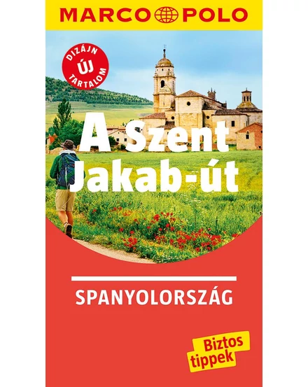 Cartographia A Szent Jakab-út útikönyv 9789631365740