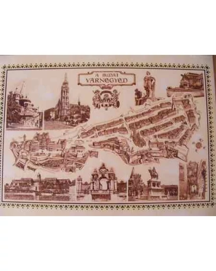 Cartographia A budai várnegyed könyöklő - Stiefel 2000000009186