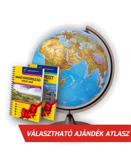 Cartographia Földgömb Orion 20 cm - világító, DUÓ + ajándék Budapest vagy Magyarország kisatlasz 3.590 Ft értékben 8007239979932