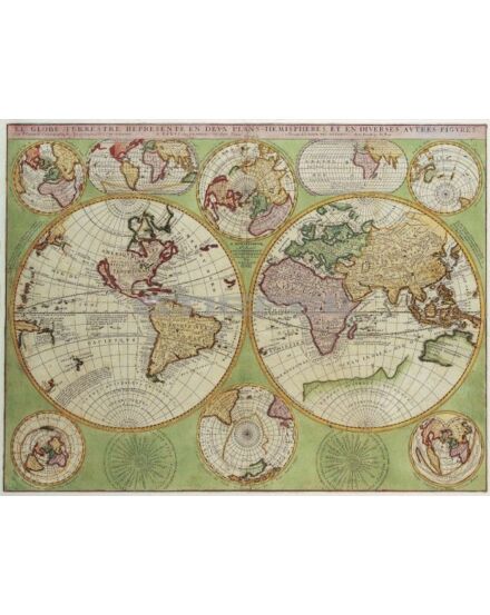 Cartographia Antik Föld térkép könyöklő - Stiefel 5998504310617