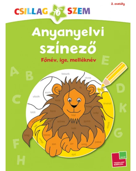 Cartographia Anyanyelvi színező - Főnév, ige, melléknév 9789632941141