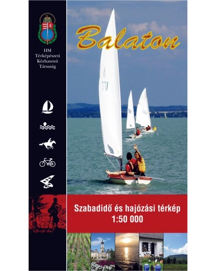 Cartographia Balaton Szabadidő- és hajózási térkép 1:50 000 - HM 9789632571294
