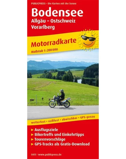 Cartographia Bodeni-tó motoros térkép (PP0411) - Freytag 9783747304112