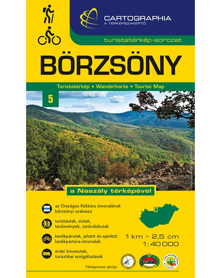 Cartographia Börzsöny turistatérkép [5] 9789633538463