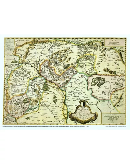 Cartographia Carte de la Hungrie térkép ív 42 x 57 - HM 0001000005125