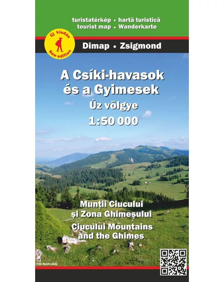 Cartographia - Csíki-havasok és Gyimesek, Úz-völgye turistatérkép - 9786155397042
