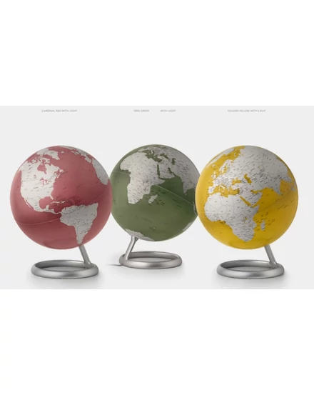 Cartographia Földgömb 30cm EVOLVE GOLDEN YELLOW, angol nyelvű - 8007239984950