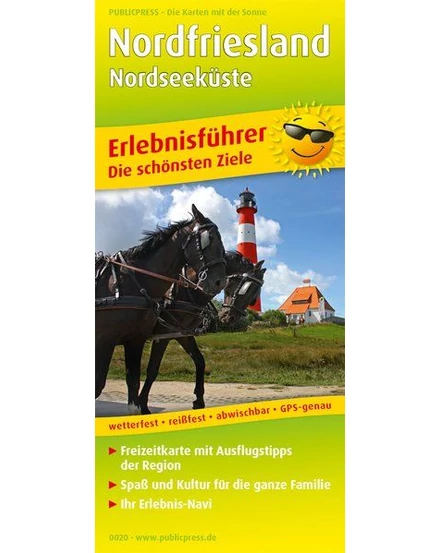 Cartographia Észak-Frízföld, az Északi-tenger partja, kalandkalauz és térkép (PP0020) - Freytag 9783747300206
