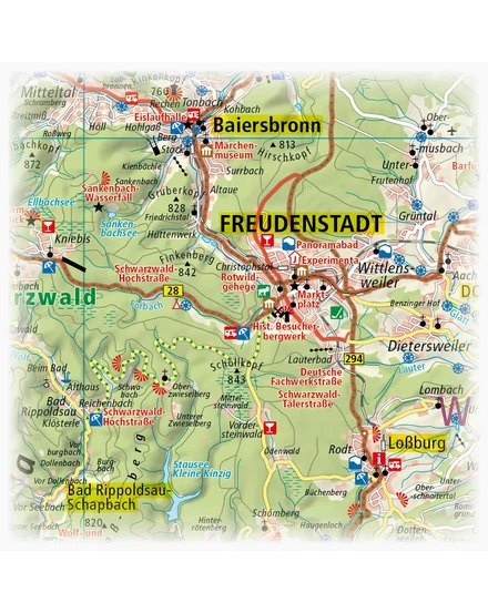 Cartographia  -  Északi Fekete-erdő kalandkalauz és térkép (PP0024)