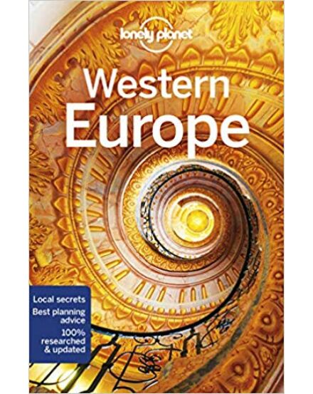 Cartographia Nyugat-Európa útikönyv Lonely Planet (angol) 9781787013728