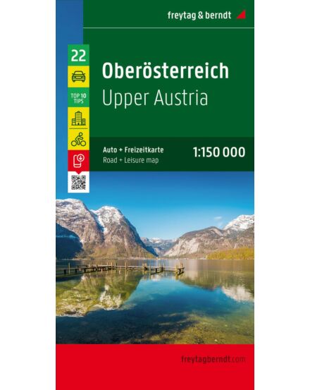 Cartographia Felső-Ausztria térkép (OER 22) - Freytag 9783707915228