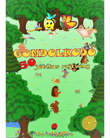 Cartographia Gondolkodó - 50 játékos rejtvény 9786158052061