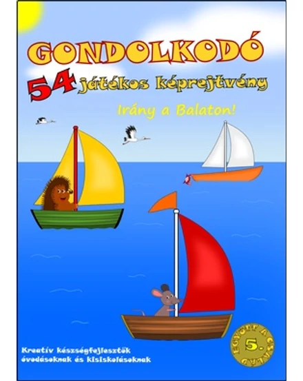 Cartographia Gondolkodó - 54 játékos képrejtvény - Irány a Balaton! 9786158177412