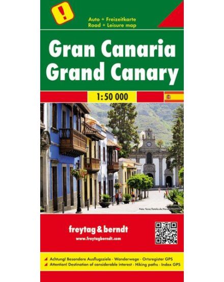 Cartographia Gran Canaria szabadidő- és autótérkép (AK0525) - Freytag 9783707914252