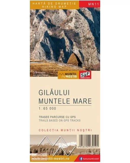 Cartographia Gyalui-havasok és Öreghavas turistatérkép MN11 -  Schubert & Franzke 5948490930191