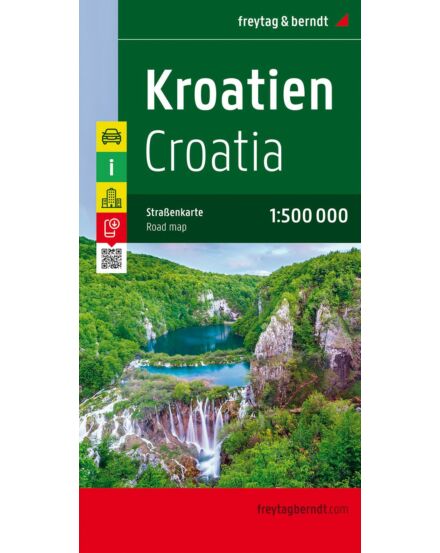 Cartographia Horvátország autótérkép - Freytag 9783707904574