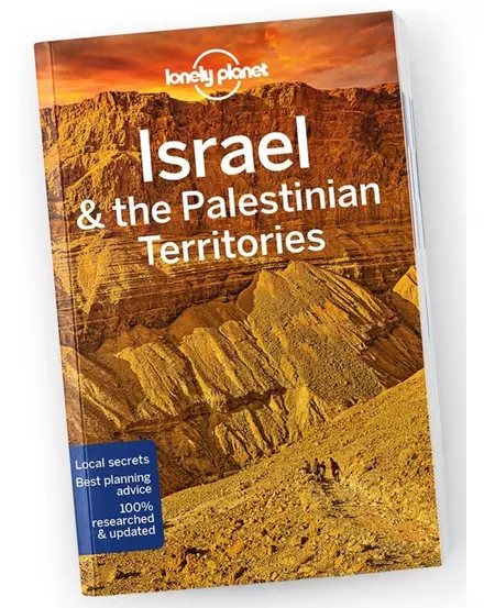 Cartographia Izrael és Palesztína útikönyv Lonely Planet (angol) 9781787015821