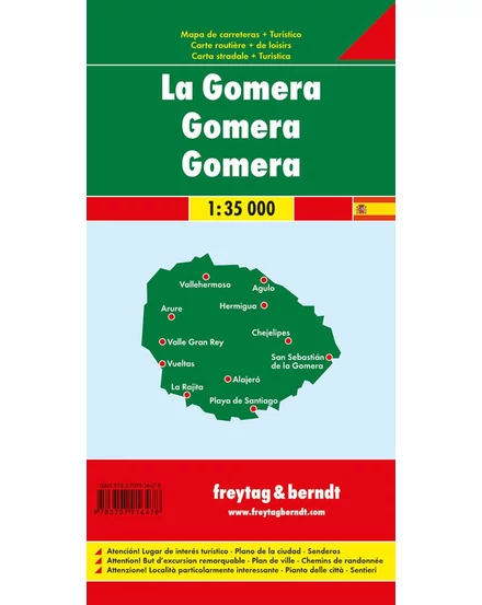 Cartographia  -   La Gomera szabadidő- és autótérkép (AK0530)