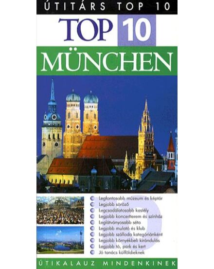 Cartographia München útikönyv (Top 10) 9789639825147