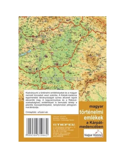 Magyar történeti emlékek a Kárpát-medencében tabló
