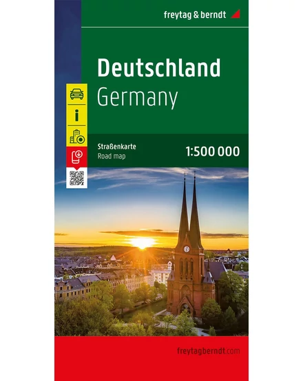Cartographia Németország térkép (AK0205) - Freytag 9783850848596