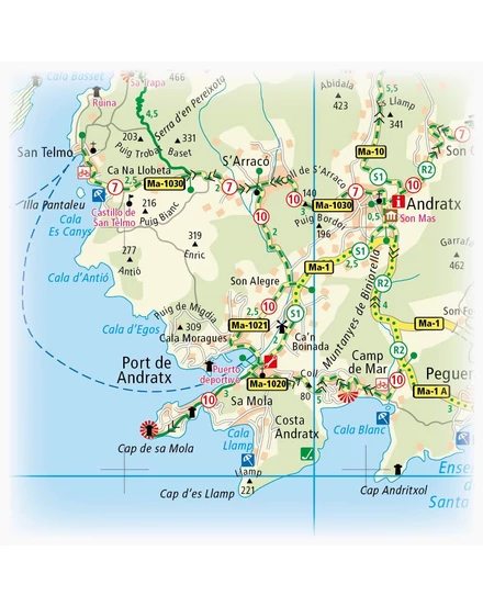 Cartographia  -  Mallorca kerékpáros térkép (PP0152) 
