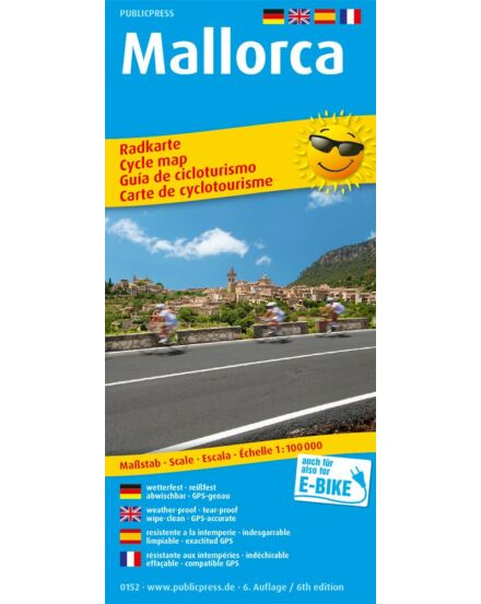 Cartographia Mallorca kerékpáros térkép (PP0152) - Freytag 9783747301524