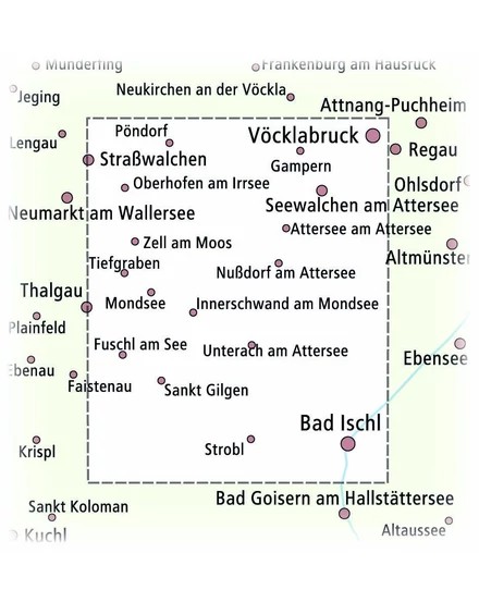 Cartographia- Salzkammergut kerékpáros térkép (PP1521)
