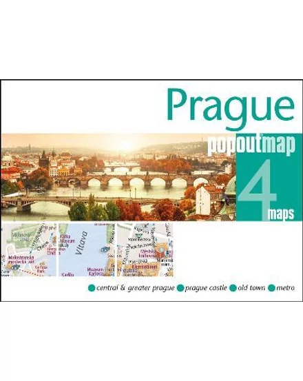 Cartographia Prága PopOut  várostérkép 9781910218815