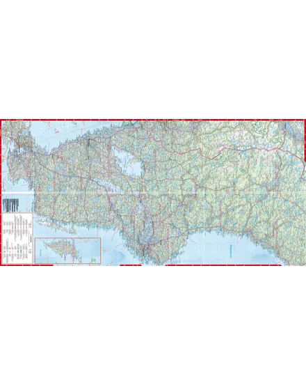Cartographia Svédország Comfort térkép-Expressmap-9788381901635