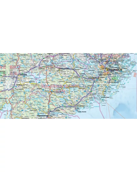 Cartographia Svédország Comfort térkép-Expressmap-9788381901635