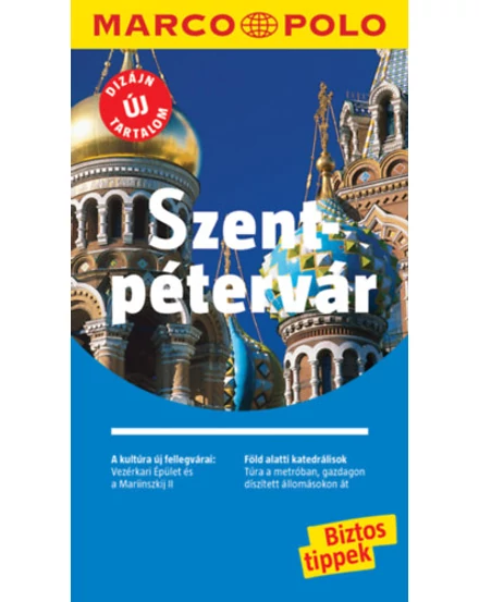 Cartographia Szentpétervár útikönyv 9789631366273
